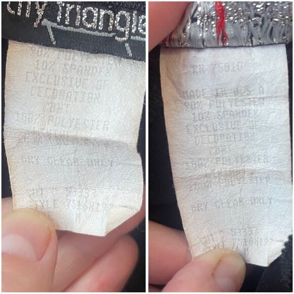 Y2K Black Sparkle Chiffon Halter Dress Ruffles SZ SM Whimsy Goth Dark Romantic - Picture 5 of 5